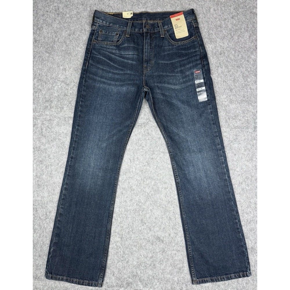 Levi's 527 Series NWT Jeans Men's Slim Fit Bootcut Dark Wash 30 x 30